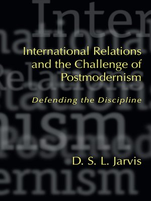 cover image of International Relations and the Challenge of Postmodernism